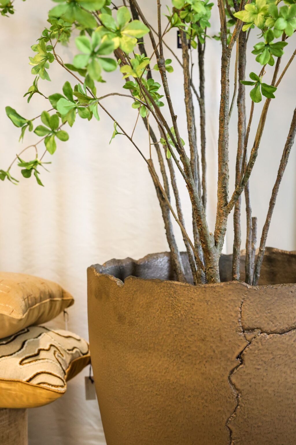 Silk-ka kunstboom in een pot van Ecri